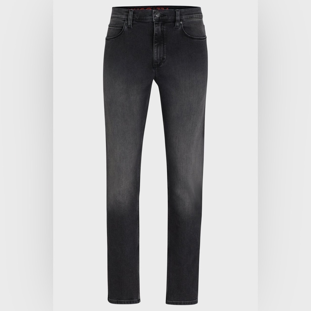 EUC - Hugo Boss 734 Extra Slim Fit Jeans - charcoal gray - size 30x32